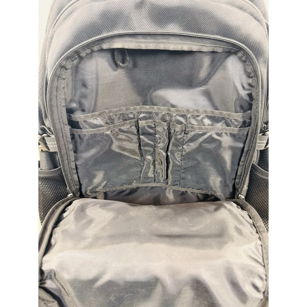 OGIO Alpha Prospect Backpack – Black On Black Laptop Travel/School Multi Pockets